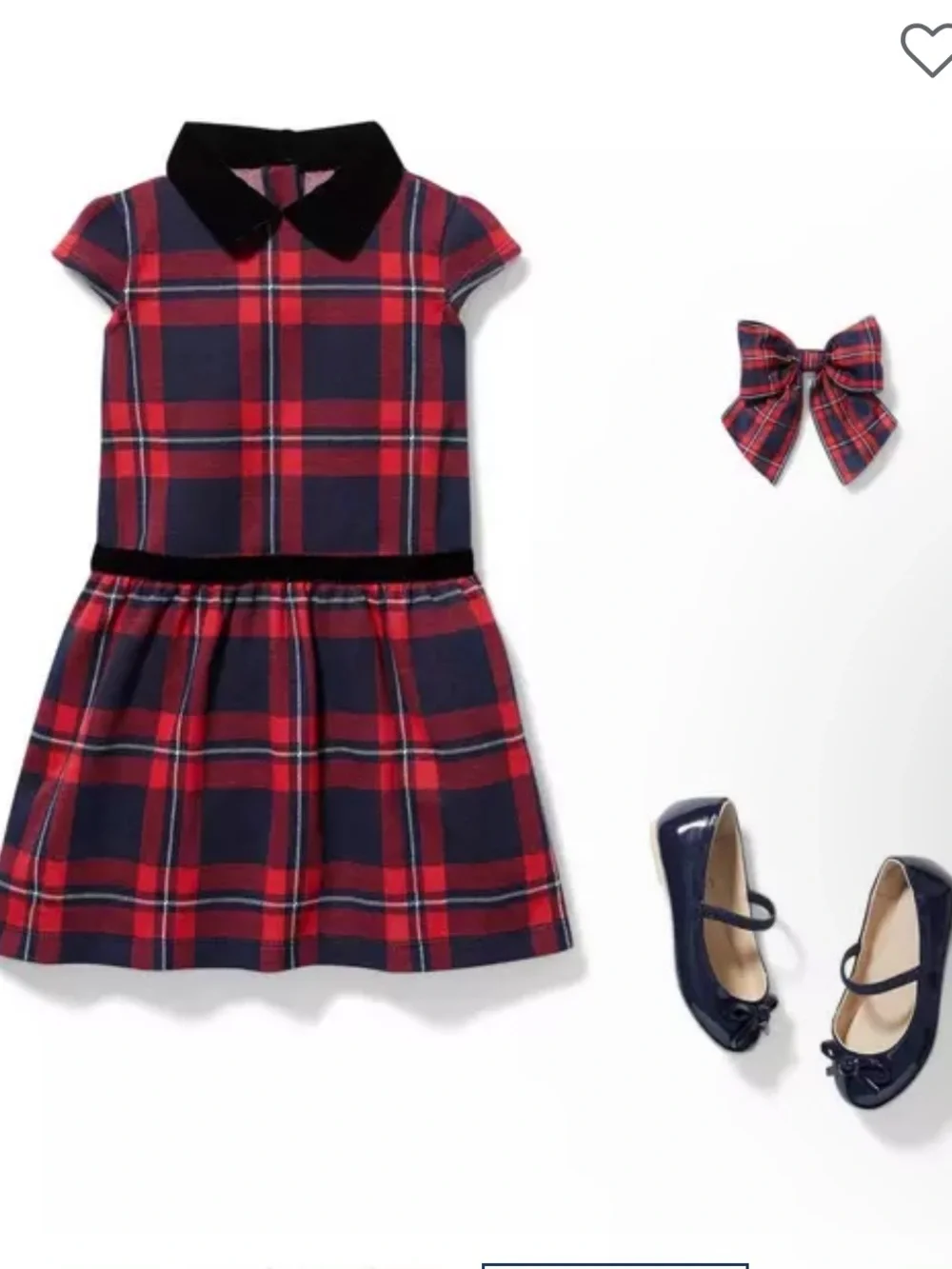 Janie and Jack Plaid Jacquard Dress.